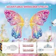 Glow Girl™ Light-Up Fairy Wings Set