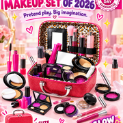 Glow Girl pretend makeup set in portable case